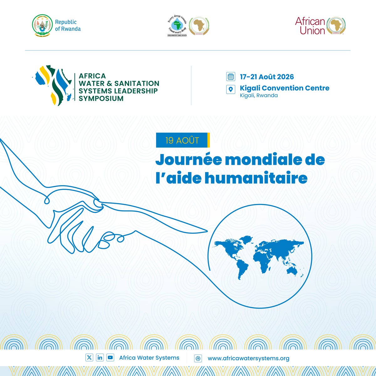 Symposium2026's tweet photo. Bonne Journée mondiale de l’aide humanitaire !

Aujourd’hui, nous célébrons les personnes, les institutions et les organisations qui œuvrent pour faire avancer le changement et améliorer les vies par leur engagement et leurs actions. https://t.co/pd83k3aOf2