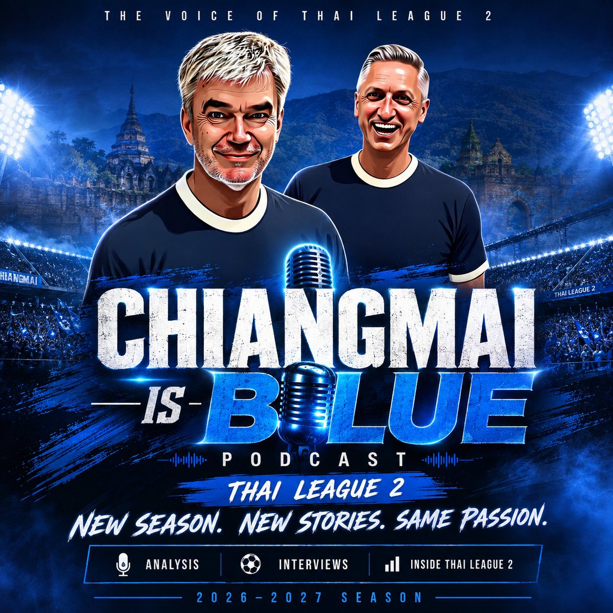 cmfcenglish's tweet photo. Back for a new season. First episode later today.
@Ajarncom
#thaifootball https://t.co/yjhmSoLlge