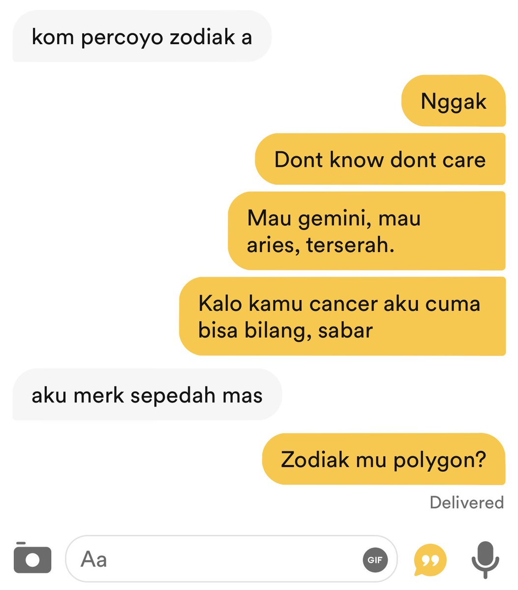 bumblesupremacy's tweet photo. tebak zodiak https://t.co/tzSvVt7AIX