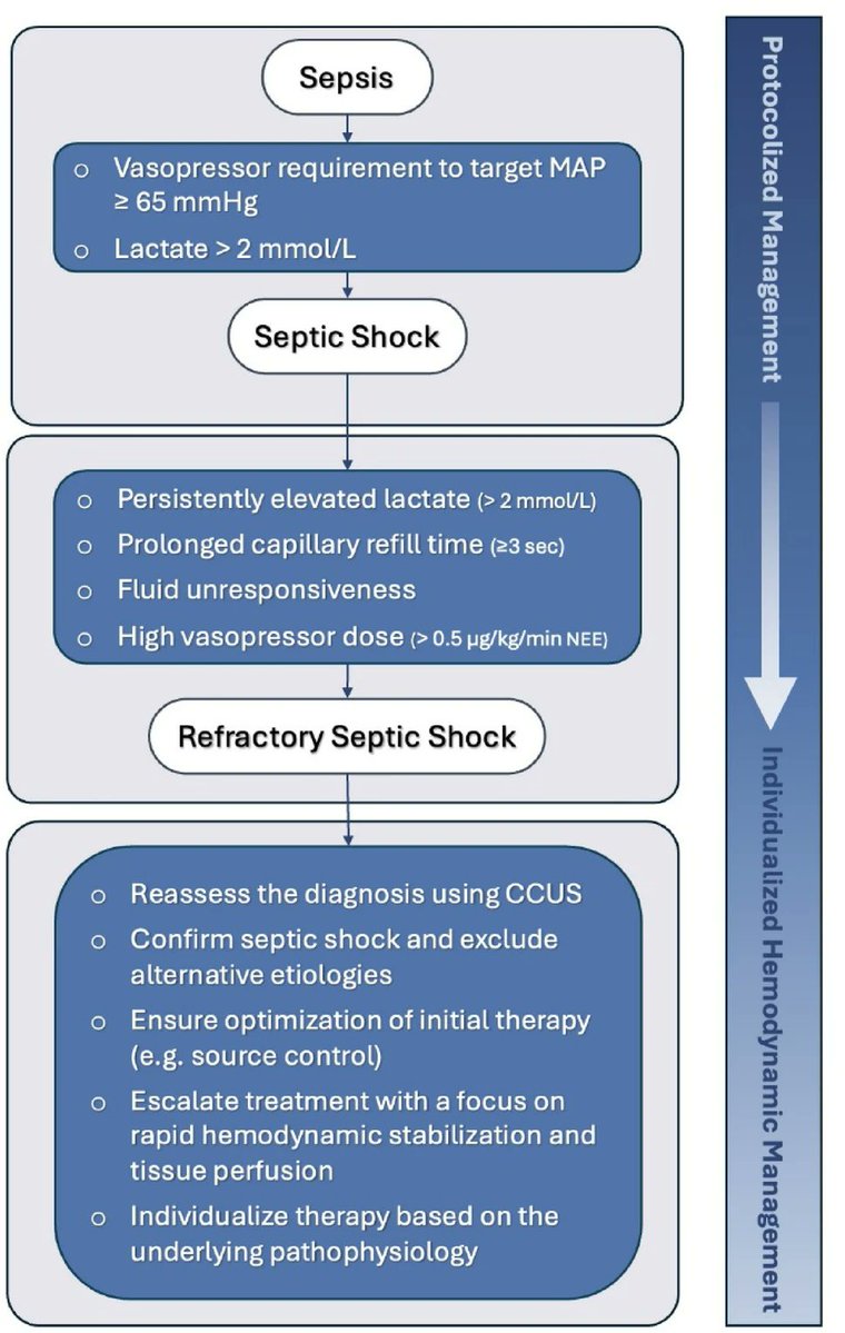 CritCareReviews's tweet photo. Today's Paper of the Day is:

The evolution of sepsis care: from protocol-driven management to personalized intensive care

https://t.co/JKgcYjlUQ5

Join us to read 1 paper per day and stay up-to-date as we cover the spectrum of critical care across 2026 https://t.co/Dc5acqNX8O