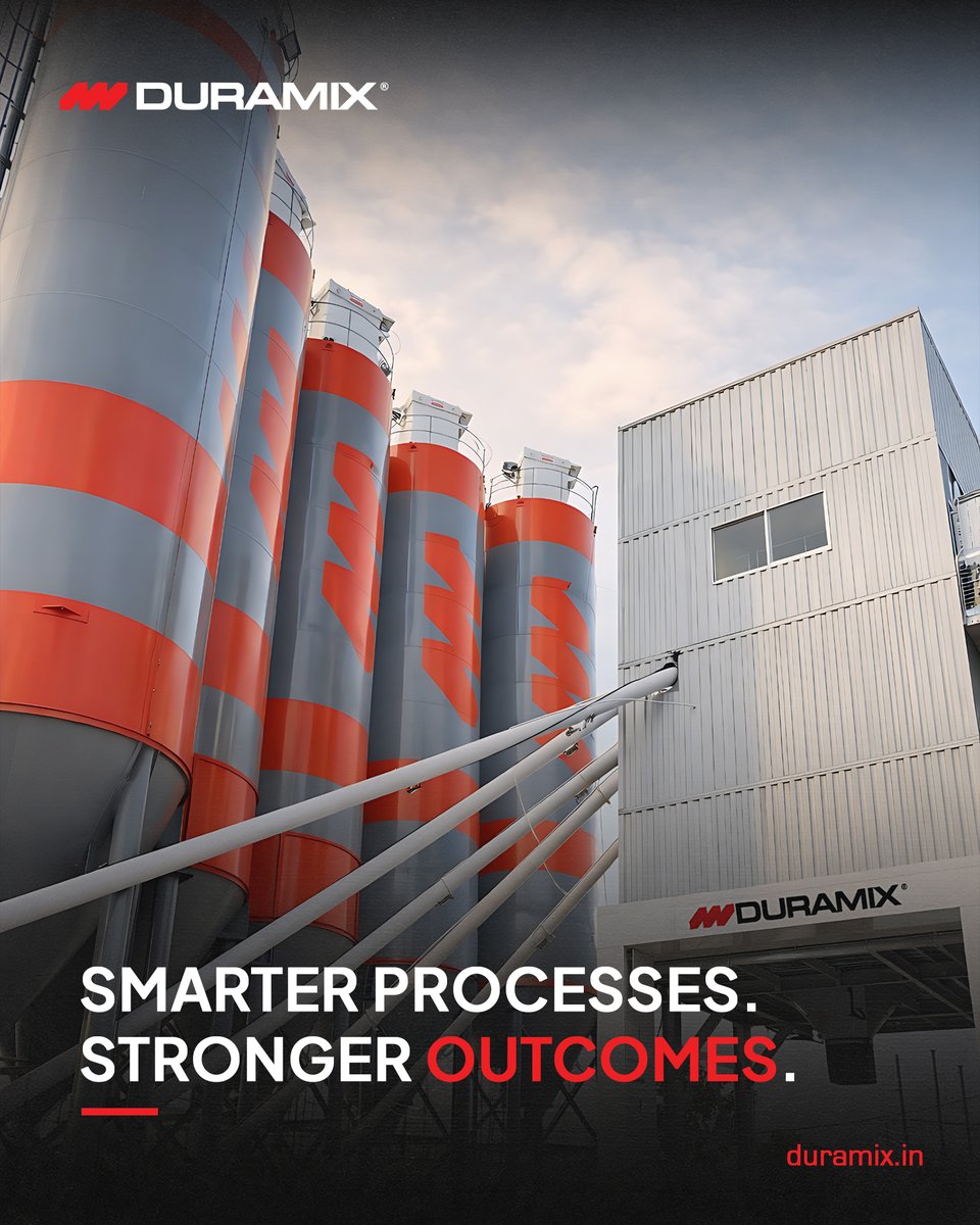 Duramix_in's tweet photo. Concrete in Motion. Progress in the Making.
Every pour is a step forward. Every delivery builds a stronger tomorrow. 🏗️
#Duramix #ConcreteInMotion #UpliftingNation #ReadyMixConcrete https://t.co/gmJhas0MlL