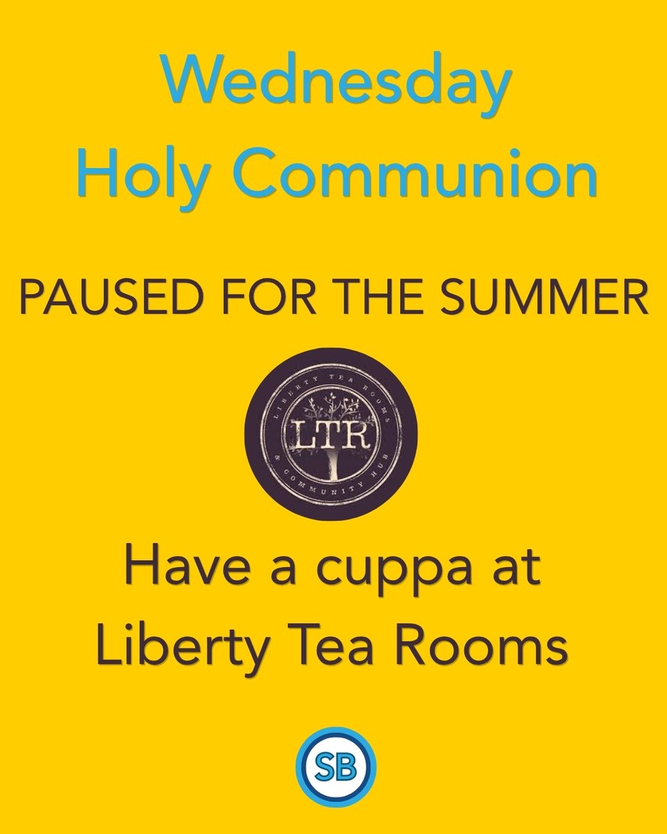 stbarnabashemel's tweet photo. Across August, our midweek Holy Communion on Wednesdays is paused. So why not come for a cuppa on Wednesday mornings at Liberty Tea Rooms? We have a table reserved, just say you're from St Barnabas. #Community https://t.co/HMByEm43u4