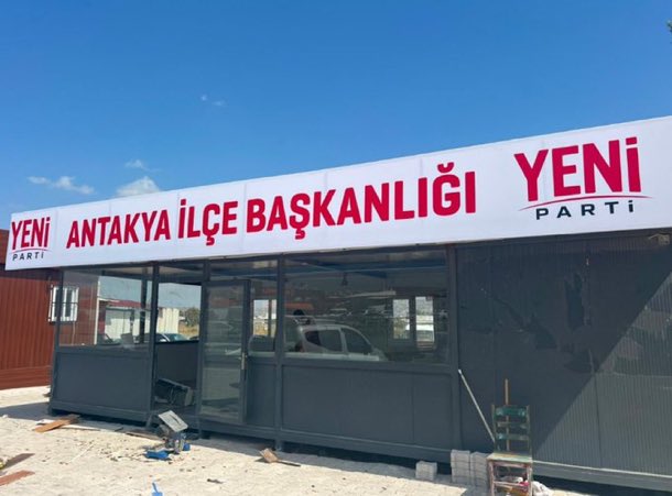 ekremin_neferi0's tweet photo. YENİ PARTİ HATAY/ANTAKYA İLÇE BAŞKANLIĞI https://t.co/MN5XEqQp79