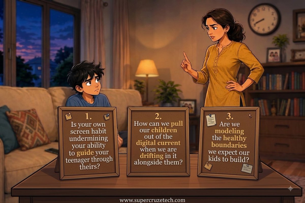 SupercruzeTech's tweet photo. 📱 Children follow what we do, not just what we say. Healthy digital habits begin with consistency. #YouCare helps parents manage screen time and supervise phone use—turning digital boundaries into everyday habits. Lead by example. Set boundaries. Stay connected. 💙  #Parenting https://t.co/2BR0VtlQ29