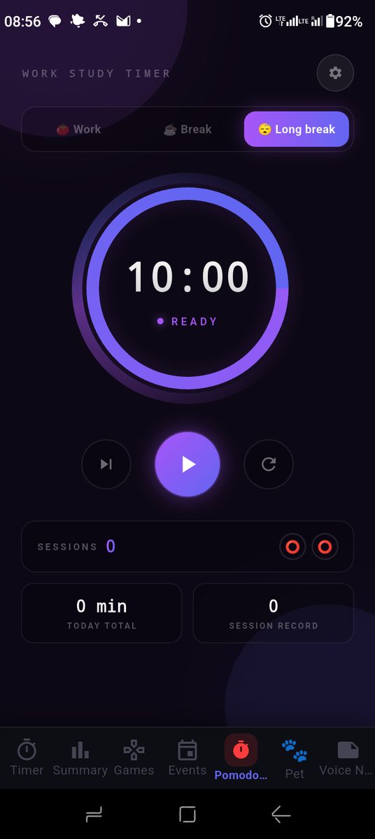 tomasdevcanary's tweet photo. Dark theme, finally done.
Took longer than the timer logic itself. Every screen, every dialog, every chart — one hardcoded white and the whole thing falls apart.
#buildinpublic https://t.co/fhVF5prZb1