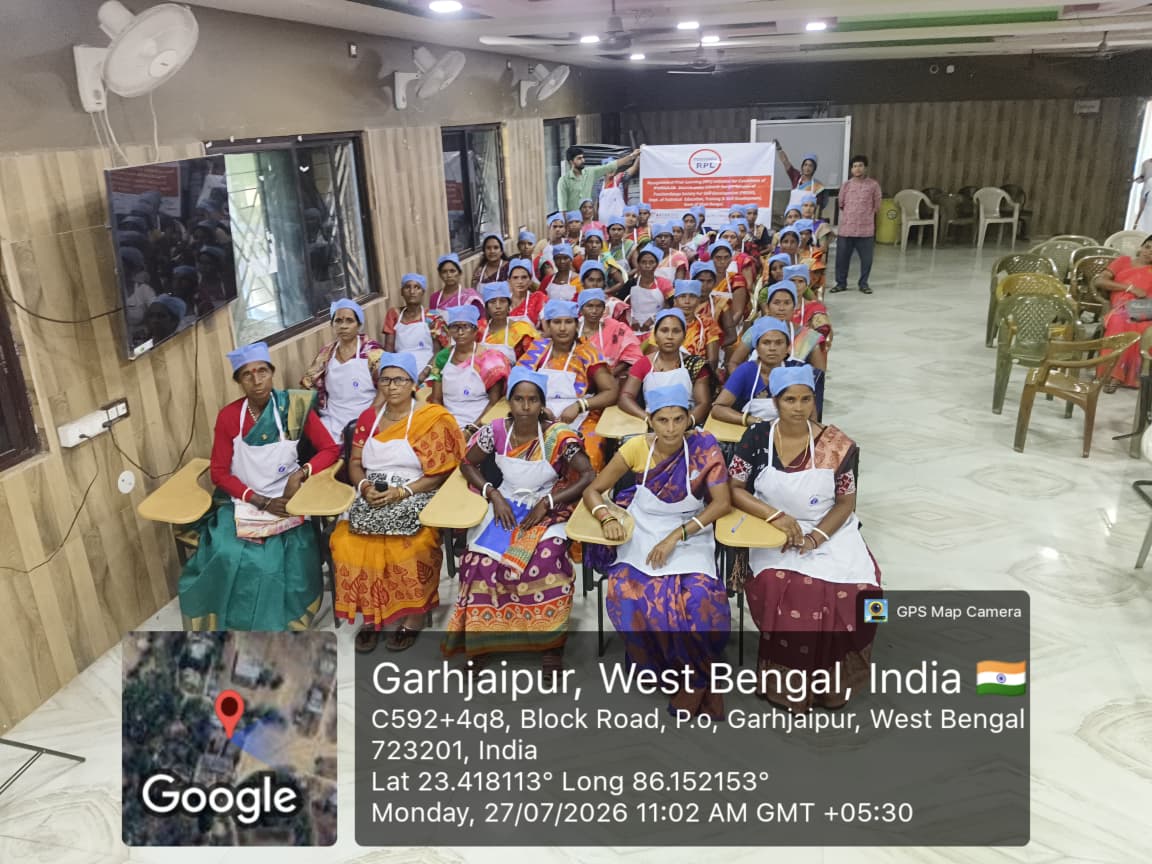 ukbprl's tweet photo. RPL Assessment Day for School Meal Cook-cum-Helpers (CCH) commenced at Joypur Development Block, Purulia, under Utkarsh Bangla, promoting skills, hygiene, nutrition, and safer school meals.
#pbssd 
#skilldevlopment
#rpl2026 https://t.co/iHdlSPHkgZ