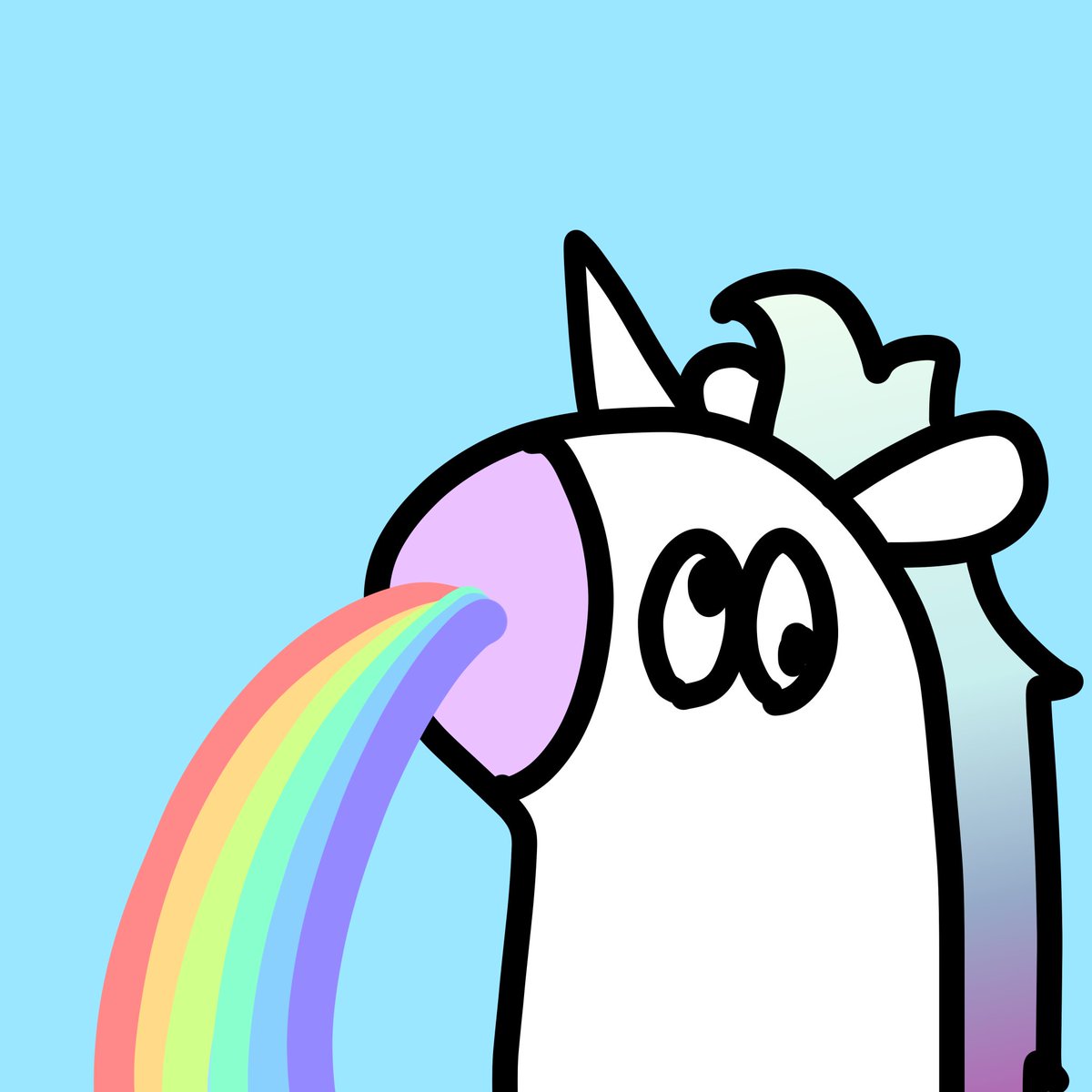 PINO_339's tweet photo. ど、どうしよ一旦2分で描いたゲロユニコーン置いときますね🌈🦄 https://t.co/3l9mJxr1H5