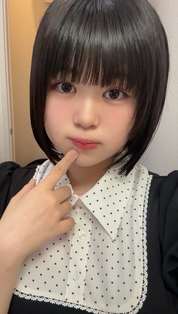 Jun_9595's tweet photo. おNEWじゅんちゃんはいかがですか
 #アイドル志望  #黒髪ボブ https://t.co/qvlmip3PS9