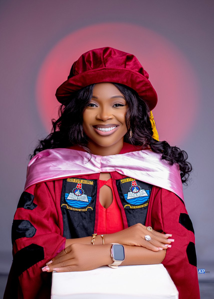 NihinlolaOlowe's tweet photo. Nihinlola Eunice Olowe, PhD. 🎓

After 6 years of studying, researching, writing, rewriting, defending, waiting, crying, praying, doubting and starting again…

Today, I get to say it confidently.
I am Dr. Nihinlola Eunice Olowe.

#lasu  #graduation  #convocation   #phd https://t.co/YcV2OoYy3S