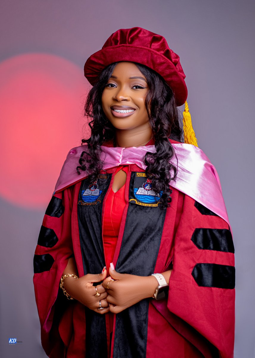 NihinlolaOlowe's tweet photo. Nihinlola Eunice Olowe, PhD. 🎓

After 6 years of studying, researching, writing, rewriting, defending, waiting, crying, praying, doubting and starting again…

Today, I get to say it confidently.
I am Dr. Nihinlola Eunice Olowe.

#lasu  #graduation  #convocation   #phd https://t.co/YcV2OoYy3S