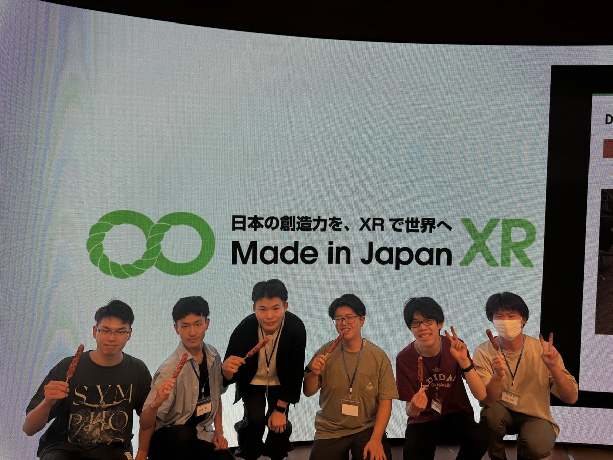 gsmashXR's tweet photo. #MIJXR2026 #SausageXR ハッカソン2日目。

プログラムの詳細はこちら https://t.co/5CMAwvaE3K

※プレゼン資料等はAIでぼかし処理を施しています。 https://t.co/NlxZMArHZb