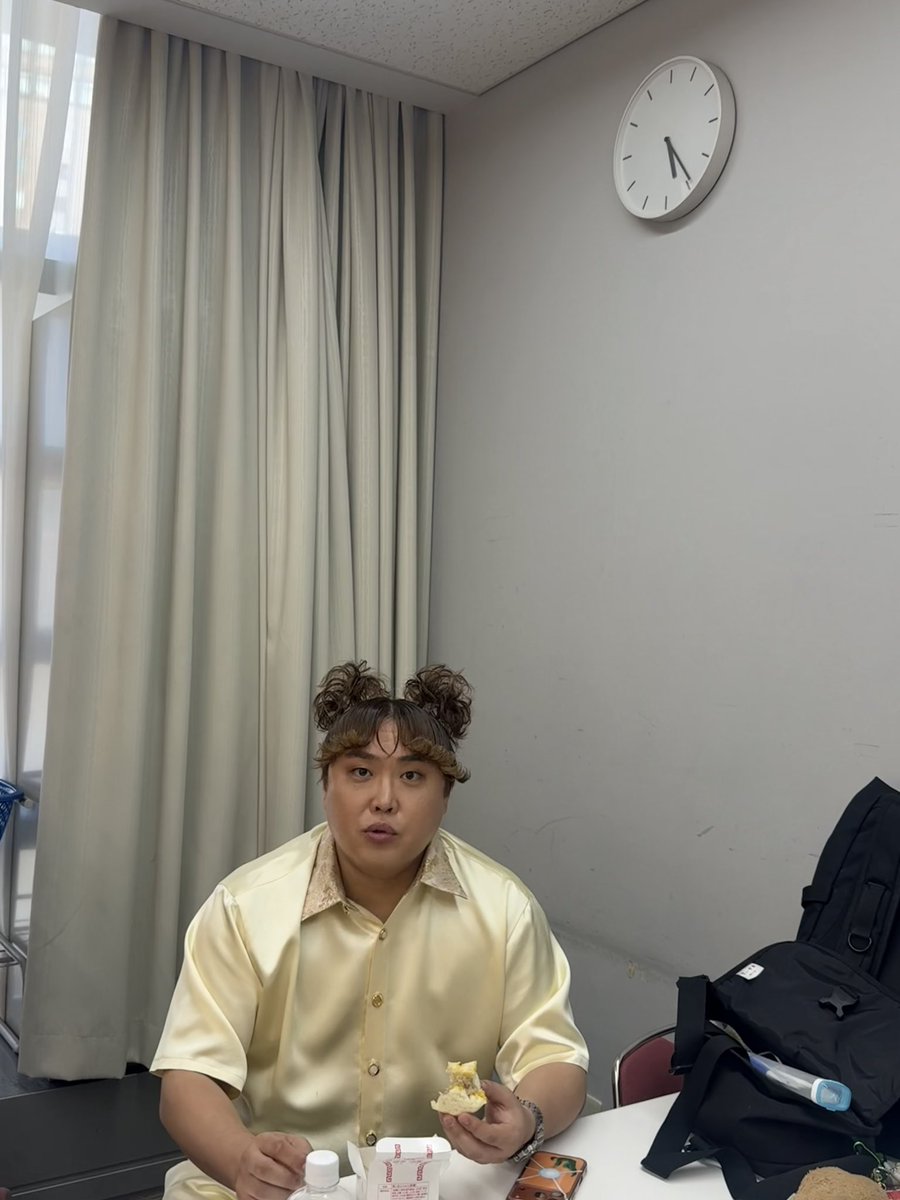 inadamiki's tweet photo. ZiDol出番前26分前551食べ
アイドル中谷、臭口臭確定、A.B.C-Zさんほんますみません❣️ https://t.co/PEh4yr9yCv