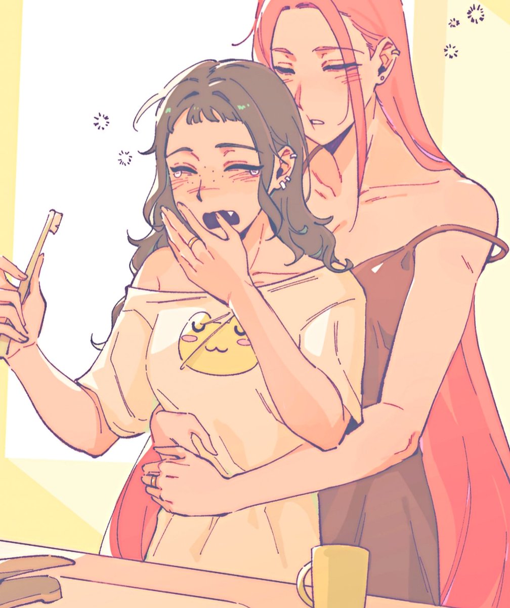 sleepykai32's tweet photo. 没敢发的旧图，但七夕还是发点东西好了…Happy Qixi Festival to those who celebrate it! 🤗💕
＃zoemira #kpdh https://t.co/UVBCug2pvs