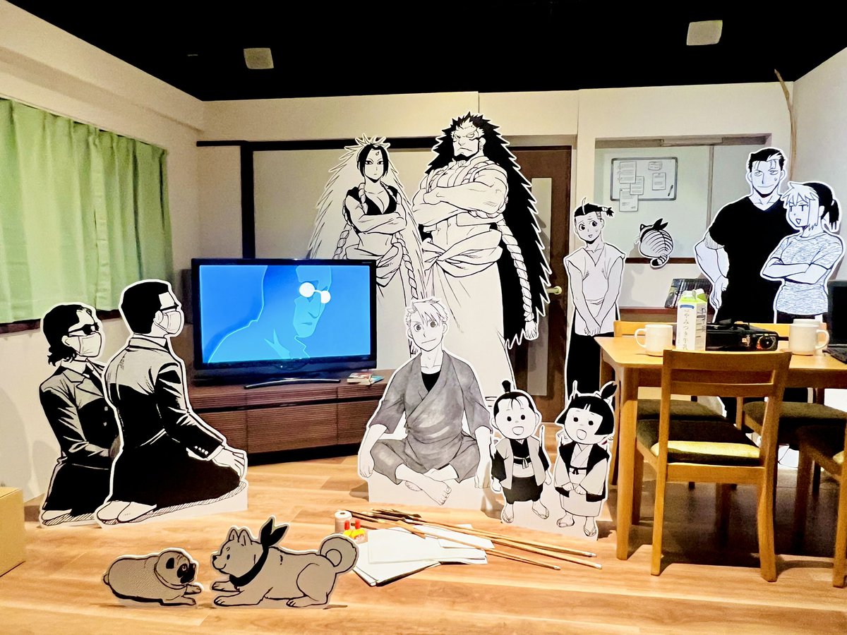 abebebe71's tweet photo. ハガレン黄泉展、めちゃめちゃ良かったです…。グッズもすでに売り切れ多いと聞いてはいましたが、結局6万円分も買ってしまい…大変満足…🙏🙏 https://t.co/vOZGvF16O5