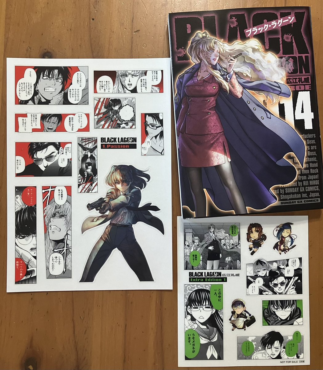 Dodoto65's tweet photo. ブラクラ新刊&amp;シールくじゲット！ https://t.co/stRl8942uw