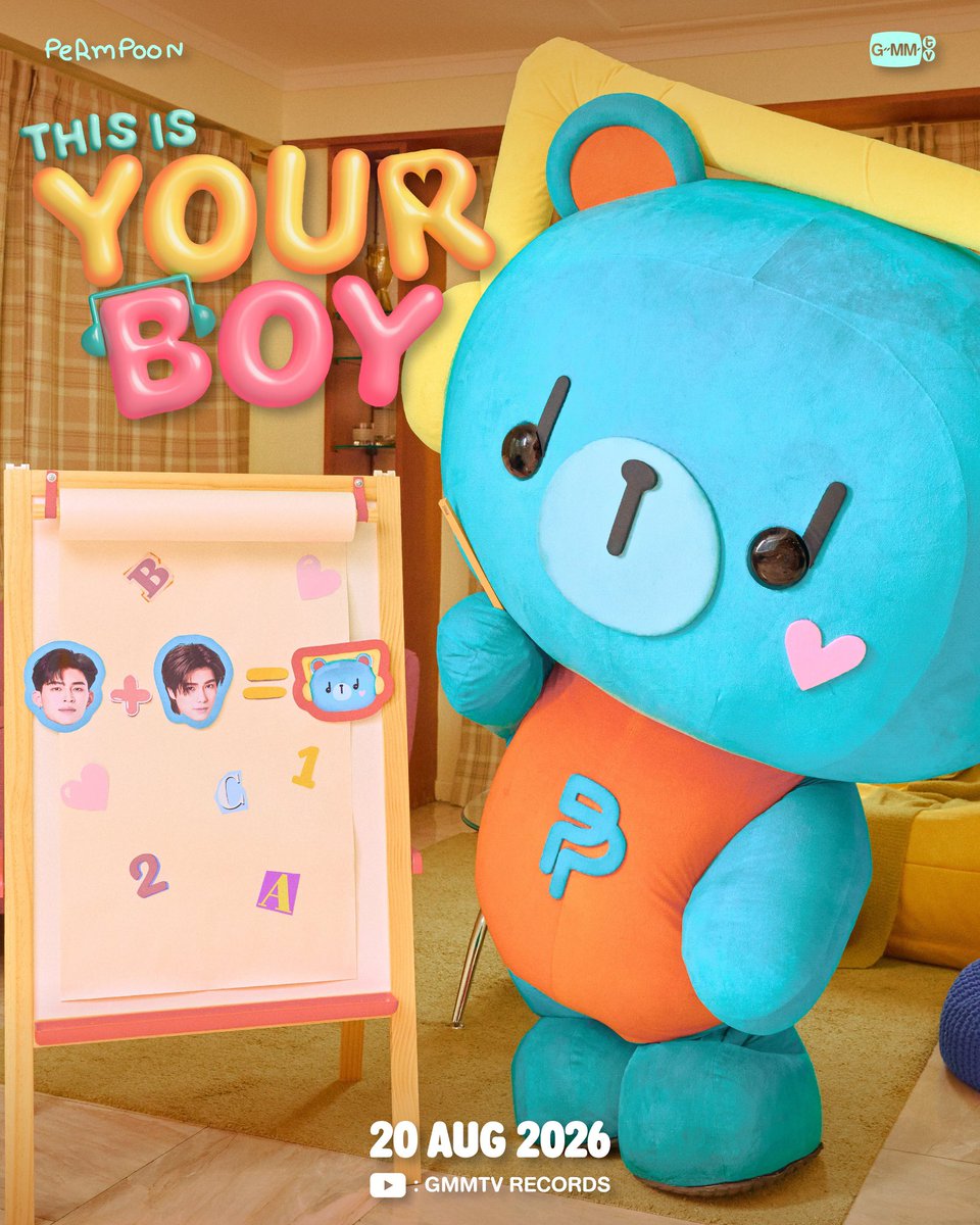 _softaura's tweet photo. p'perm's song poster has a thunpond and porpor's sticker, so its gonna about porpor, thunpond and p'perm😭

#PERMPOONThisIsYourBoy https://t.co/mecMhZXyTx