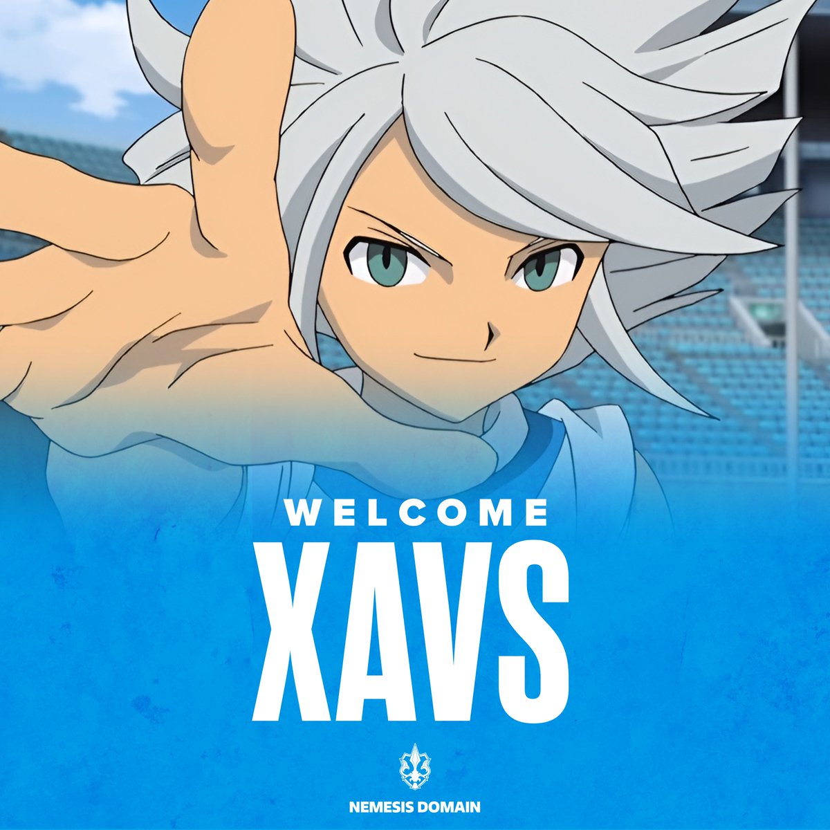 NemesisDomain's tweet photo. Welcome Xavs ๐ช๐ธ, Albelda ๐ช๐ธ, Franc1s ๐ช๐ธ, @xmarcfq ๐ช๐ธ and Emarr ๐ช๐ธ! ๐๐
#NDWIN | #InazumaEleven https://t.co/92amPU4y1H