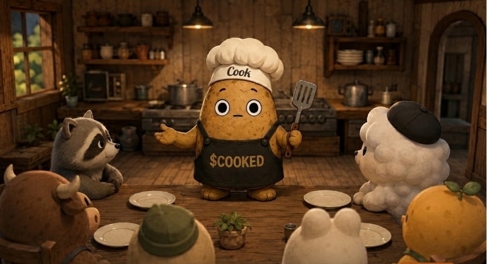 CookedMeme_'s tweet photo. Cook asked:

“Do you think we’ll make it?”

Nobody answered.

So Cook started cooking again. https://t.co/X8lPj3JghW