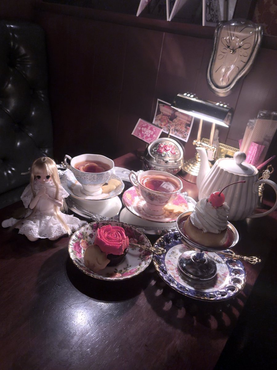 A_____mya_'s tweet photo. 喫茶童話アリス https://t.co/p0DvlMXONq