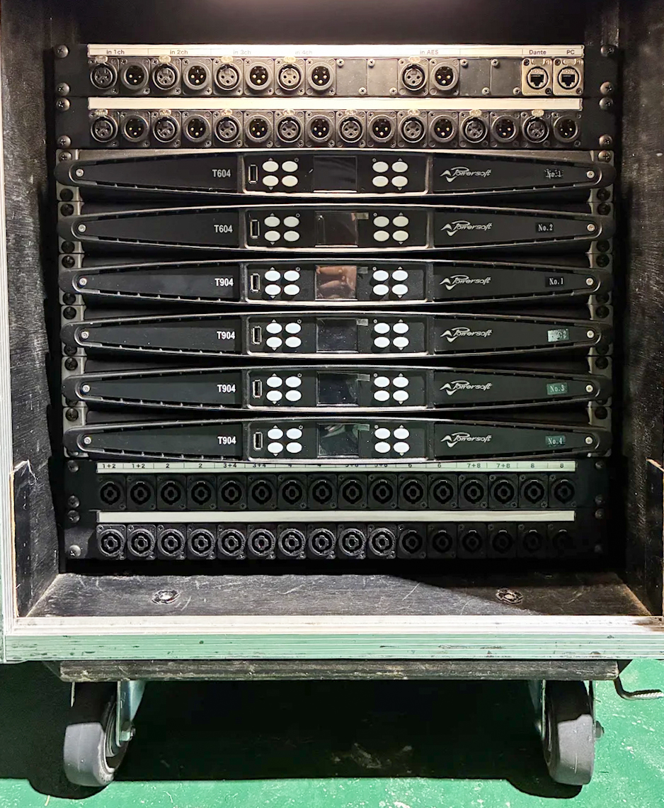 AUDIOBRAINS's tweet photo. #RackOfTheWeek : Powersoftユーザー様が使用するTouringアンプのラック写真を随時投稿していきます!
今回は「No.5(ナンバーファイブ)」様が使用するPowersoft T604 & T904のラックショット📸
@Powersoft_Japan
#ProudPowersoftPartner
#Powersoft #ProAudio #パワーアンプ https://t.co/BqzDBScwNi