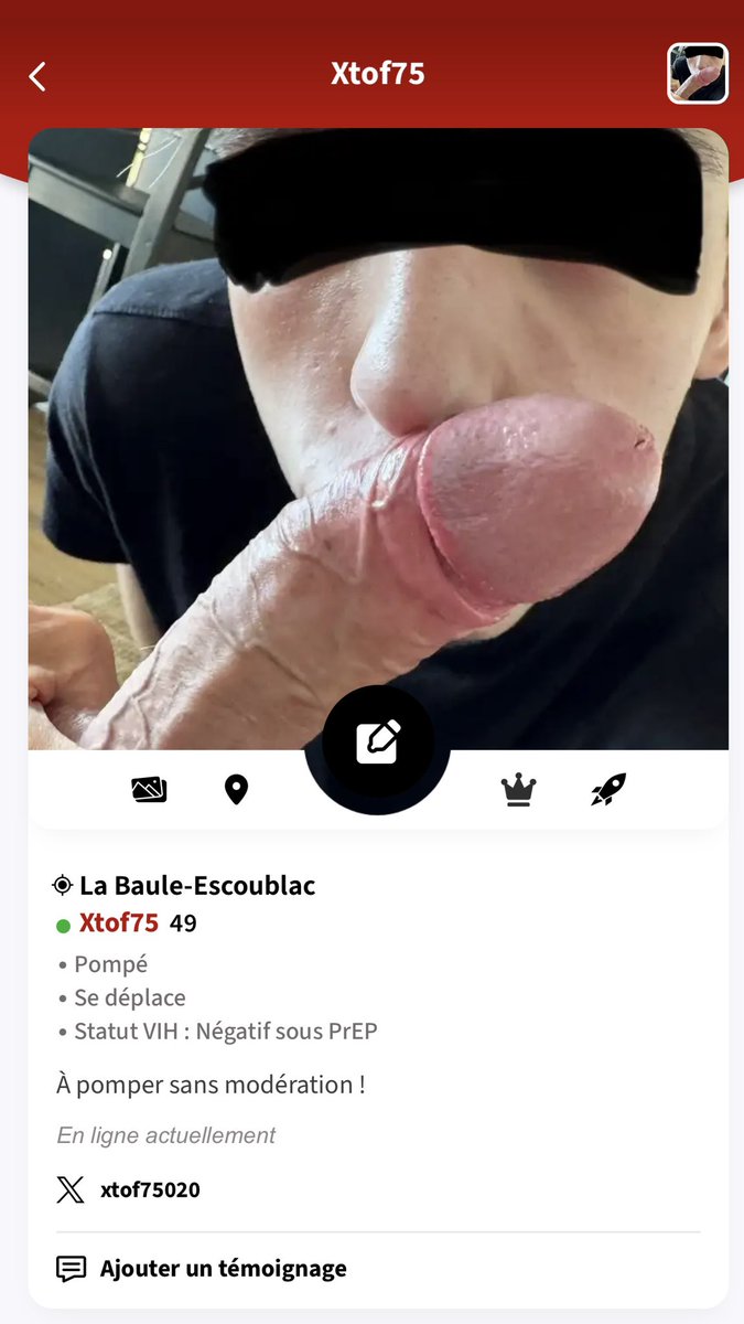 xtof75020's tweet photo. Comme il vénère ma queue ! 

@novasHole
@LesPompeurs 
https://t.co/RWFM294KVi
@exhibgame
@YourMissingSon
@BoyStoreFR
@XTheVaultXXX
@expose_twittos https://t.co/mNH7rKsNjq