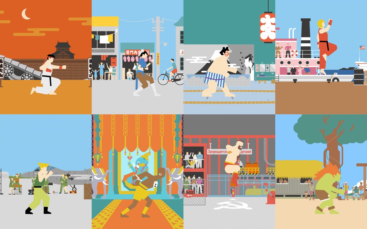 groovisions's tweet photo. CAPCOM CREATION Exhibition

大カプコン展 ストリートファイター『国×格闘技』の動画制作を担当しました。 https://t.co/heMbyQv9ul