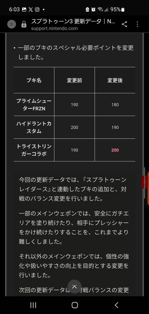08hapkt's tweet photo. 弓の弱体化マジか https://t.co/rQQyfnQKSD