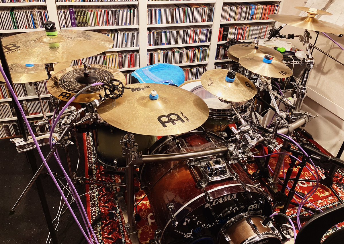 tetsuro_drum's tweet photo. recordingでした。

今日から初導入の録音機材⏺️

こんなに録り音が変わるとは思わなかったので楽しみです。

大急ぎで次のスタジオへ💨

#TAMA #MEINL #LERNI #ASPR #VRATIM
#fitear https://t.co/eAeyGOpTq1