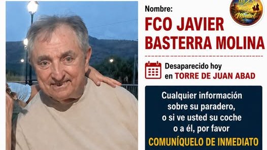 CMM_noticias's tweet photo. Se pide colaboración ciudadana para localizar a este hombre, desaparecido este martes 18 de agosto en Torre de Juan Abad (#CiudadReal)

Si has visto a esta persona o el coche que aparece en la noticia👇, ponte en contacto con la Policía o Guardia Civil

https://t.co/5Y62wfKe1t https://t.co/91b0oJ7hsy
