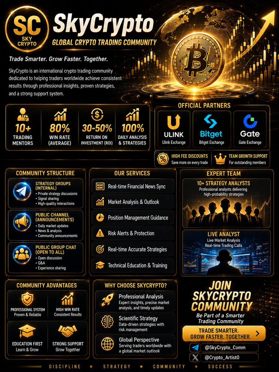 Crypto_Artist0's tweet photo. Welcome everyone to the SkyCrypto community, where you can receive daily analyses. https://t.co/f5htApTXvi