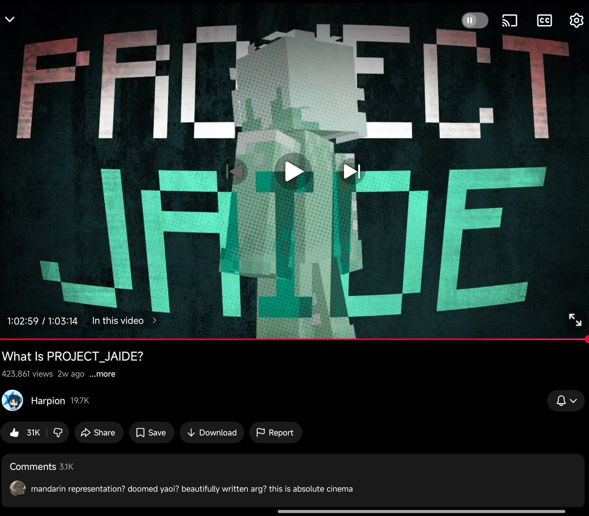 Ravscks's tweet photo. never watching my watchlist ever again, i just got struck by a brick
#projectjaide https://t.co/TOJ3D3TNFp