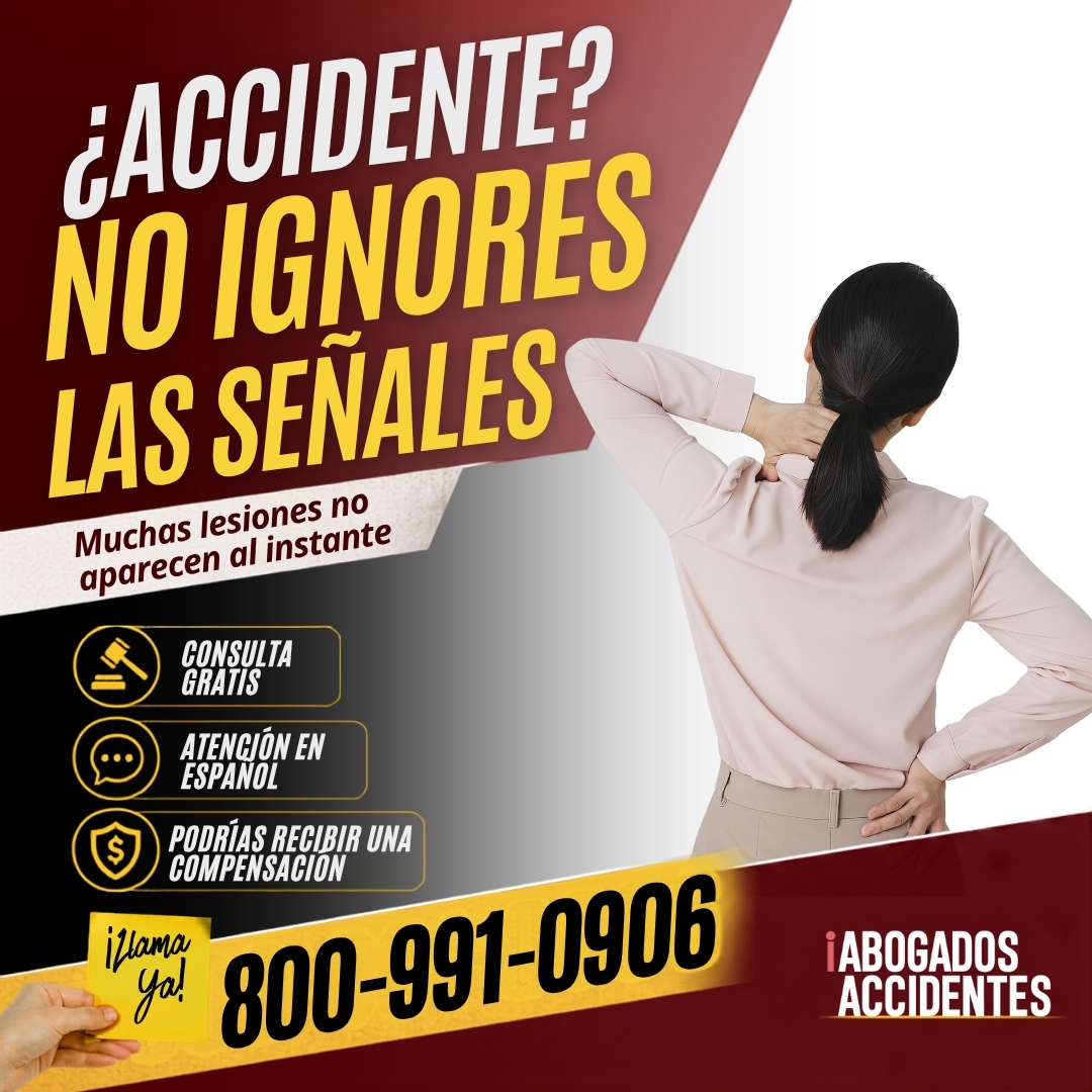 iabogadosca's tweet photo. ¿Te Chocaron y Pensaste NO ES GRAVE? 👉 No ignores las señales.
💬 Consulta gratuita
📍 Atendemos todo California
📞 (800) 991-0906
👉 No tomes decisiones sin información legal.

#DolorDespuesDeUnChoque #AccidenteCalifornia #LesionesPersonalesCalifornia #HablamosEspañol https://t.co/xzHZmC0RHz