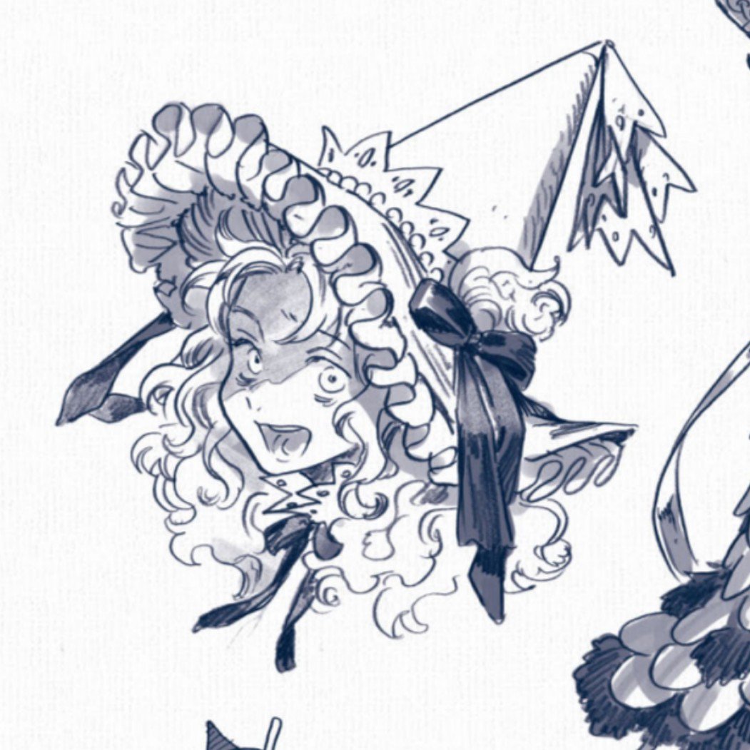 kenkodzumeow's tweet photo. obsessed with the brimhat designs but..... my poor daughters what happened to u all #whaspoilers https://t.co/FiiN5ig80N
