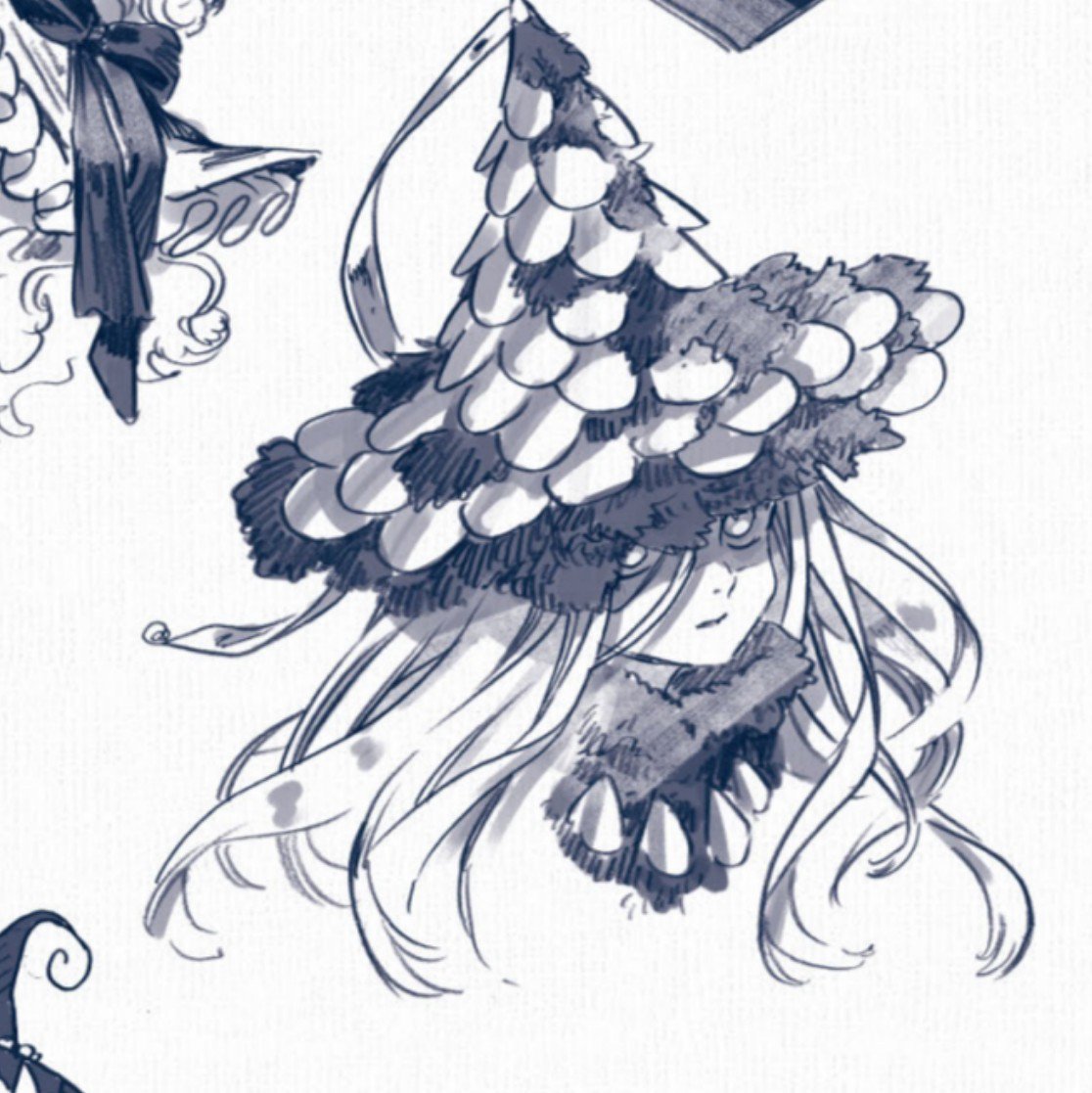 kenkodzumeow's tweet photo. obsessed with the brimhat designs but..... my poor daughters what happened to u all #whaspoilers https://t.co/FiiN5ig80N