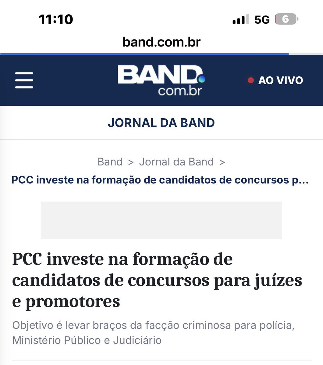 rmotta2's tweet photo. “Dispensa de diploma favorece PCC”.

Realidade: https://t.co/Z0w36svexB