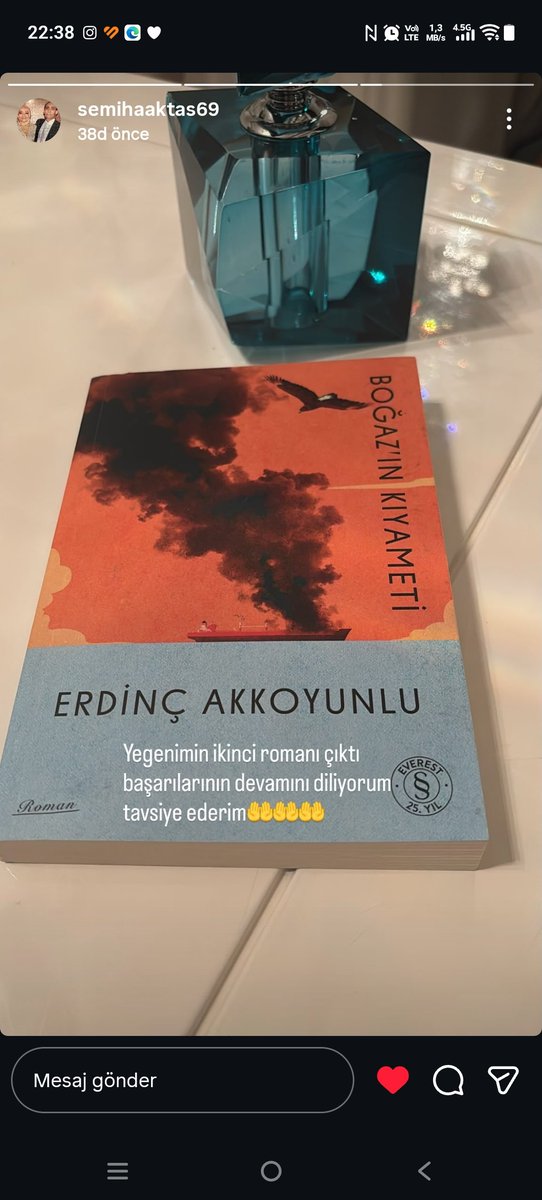 rahimyasargil69's tweet photo. Boğaz'ın Kıyameti hakkında okurdan gelenler 
#kitap #istanbul https://t.co/DmwYMJsbbb