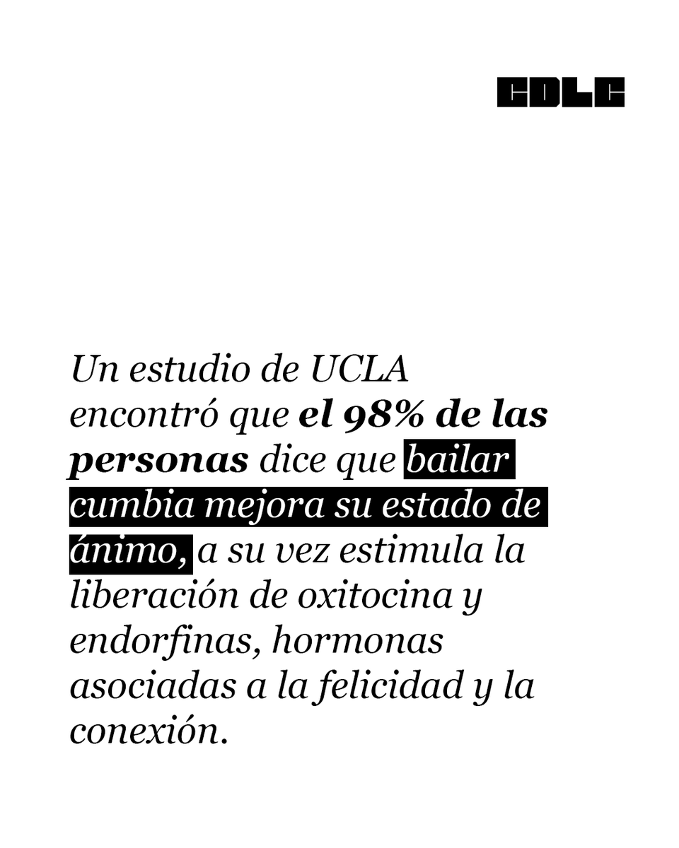 cumbia_club's tweet photo. Bailar cumbia con amigos, según la ciencia, es puro bienestar. 🧠🔥

Enviale esto a tu grupo para ir al Club sin excusas.
🎫 Entradas en https://t.co/81FnqJnqI6 (link en bio)

#ElClubDeLaCumbia #ECDLC #Cumbia #BuenosAires https://t.co/iwhMKuGcKN