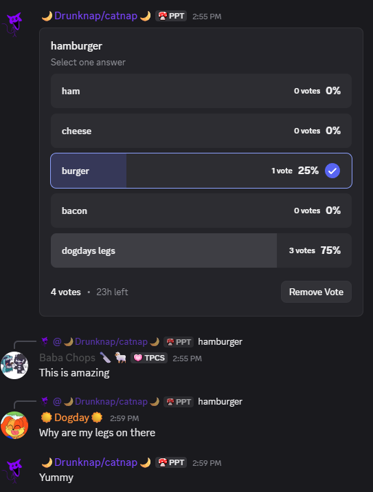 E2Agen's tweet photo. DogDay fears for his life on Discord :[ https://t.co/tL41OBKug7