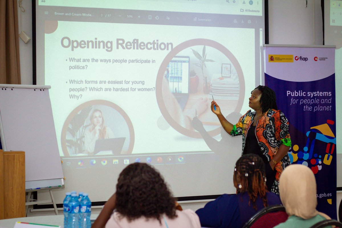 FactC_Africa's tweet photo. who led participants through The Gender &amp; Generation Landscape.

The session examined realities shaping women’s participation in Nigerian politics, the patterns &amp; gaps that continue to limit inclusion &amp; the opportunities for young people to use advocacy to shift the conversation. https://t.co/fLxip853lN