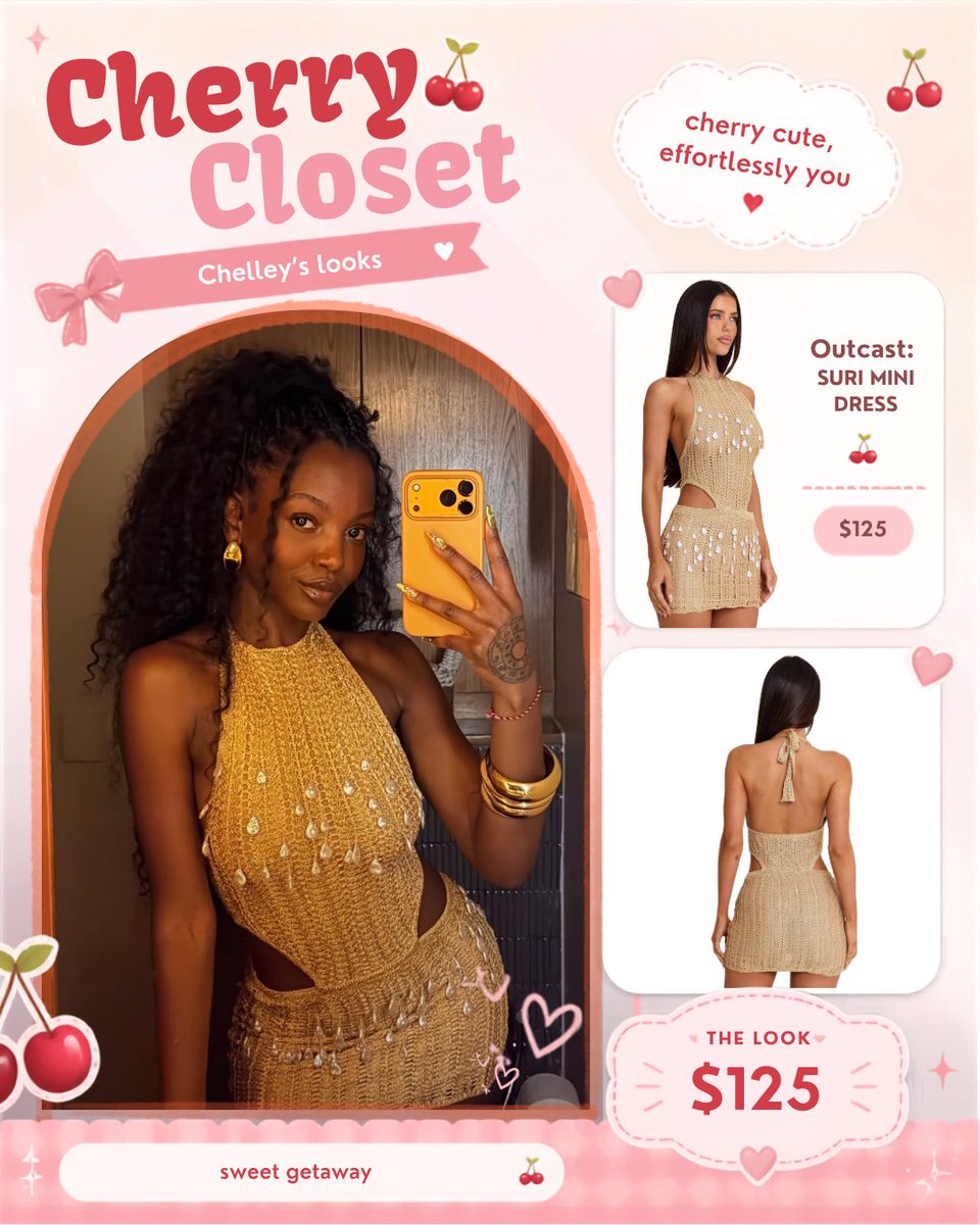 TheCherryNet's tweet photo. 👠Cherry Closet 🍒

Chelley spotted on vacation in Bali in OUTCAST - Suri mini dress https://t.co/R5rAUecLFi