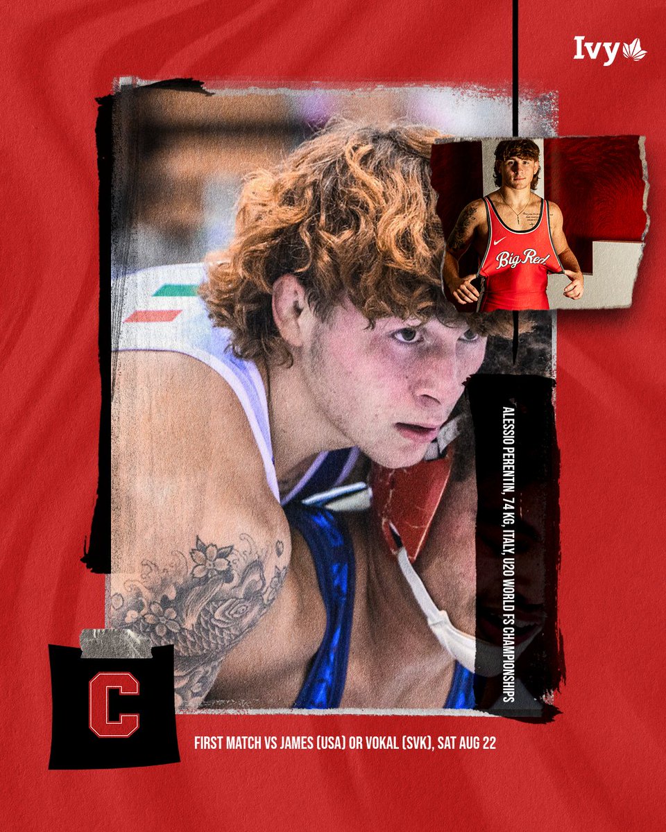 BigRedWrestling's tweet photo. The draw is out for Men’s FS at the U20 World Championships!

Isaiah Cortez starts Fri against Wong (HKG) or Wang (CHN) @ 57 kg

@APerentin begins Sat vs James (USA) or Vokal (SVK) @ 74 kg

First whistle is 4 am Eastern time, live on Flowrestling https://t.co/ZNWy6axIpj