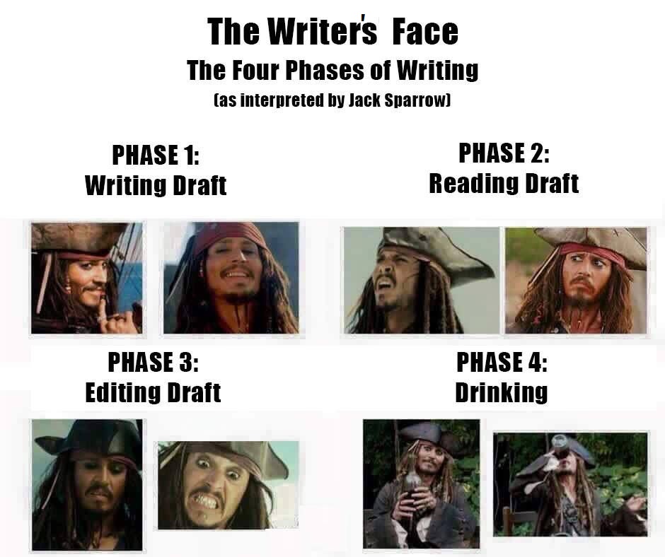 Writers_Write's tweet photo. The writer's face #writingmemes #writinghumor #writerslife #writingcommunity https://t.co/Bo8OPQ034f