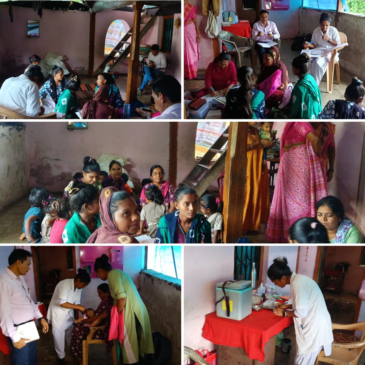 DangHealth84276's tweet photo. આજરોજ ભાલખેત અને ચિંચપાડા ગામે મમતા દિવસ યોજાયો. MO દ્વારા લેપ્રસી દર્દીની મુલાકાત કરી દવા સમયસર લેવા માટે જણાવ્યુ તેમજ કમળાનાં દર્દીની મુલાકાત કરી વધુ સારવાર અર્થે સિવિલ હોસ્પિટલ આહવા ખાતે જવા જણાવ્યુ.
@CMOGuj
@CollectorDan
@ddo_dangs
@HealthDeptGuj
@InfoDangGog
@InfoGujarat https://t.co/CfXHSVoGlR
