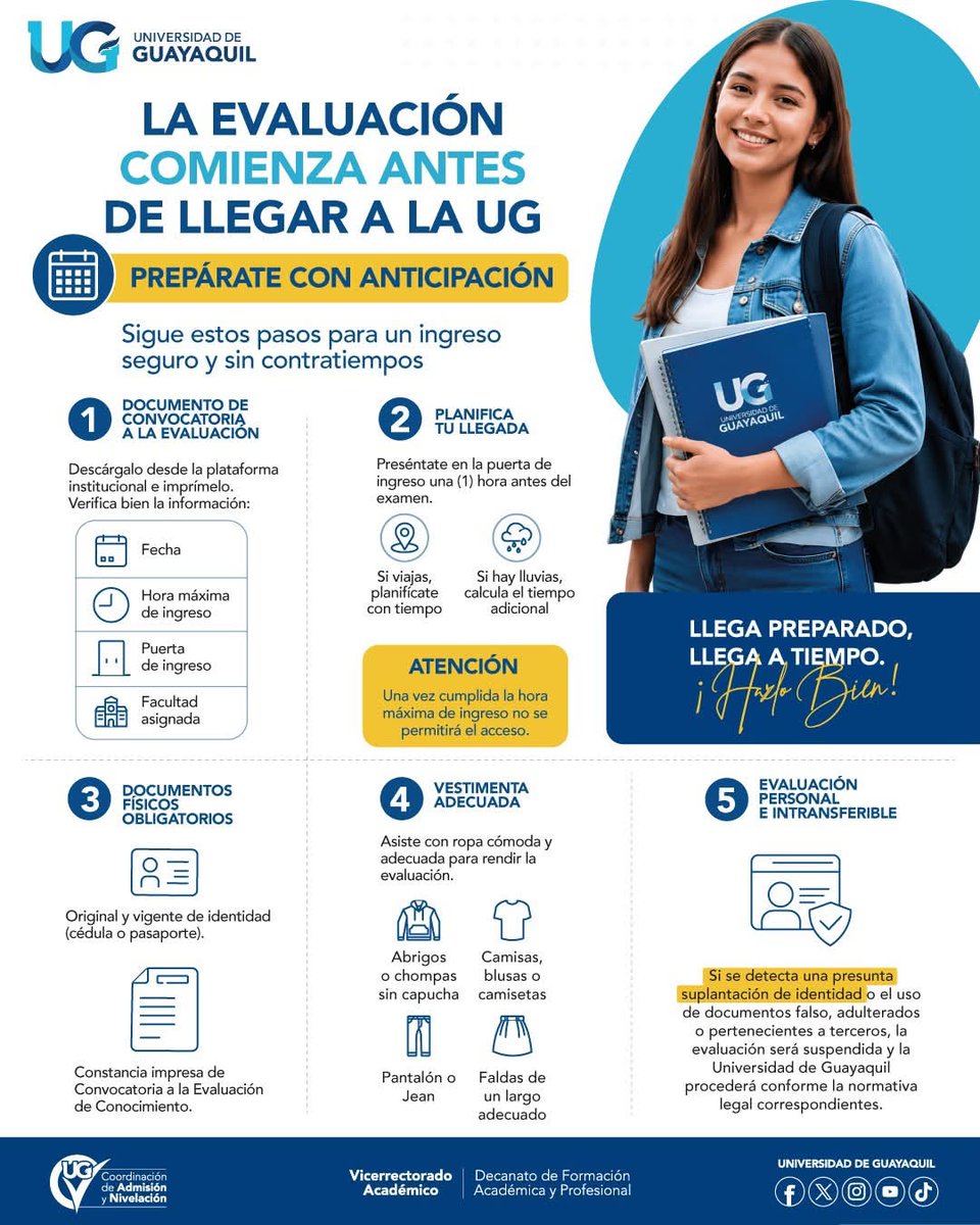 fcqug's tweet photo. Enlace enviado por la Coordinación de Admisión y  Nivelación.
Adjunto enlace:
https://t.co/xZiylzGGTo https://t.co/IqivbxLOVL