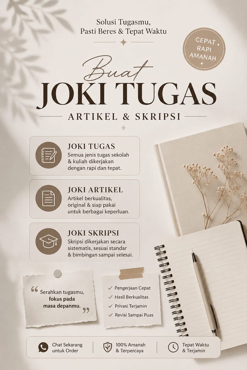 itsmeyoudea's tweet photo. Haiii kakk!! aku baru buka jasa joki tugas nih apa aja bisa langsung drop di wa https://t.co/cP2IGIvMa9 bisa nego kok😍😋 https://t.co/REwWzz5mfN