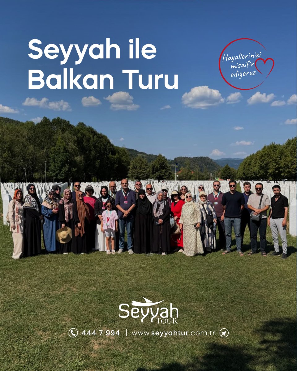 seyyahturtr's tweet photo. 28 yolcu, 6 ülke, sayısız güzel anı…

Balkanlar’ın tarihini, kültürünü ve eşsiz şehirlerini birlikte keşfetmenin mutluluğunu yaşıyoruz. 🤍
Her durakta yeni bir hikâye, her karede yolculuğumuzdan güzel bir hatıra…
Seyyah ile Balkanlar’ı sadece gezmiyor, birlikte keşfediyoruz. ✈️

📍 Ayrıntılı bilgi ve kayıt için:
📞 444 7 994
🌐 https://t.co/obt9Y2lpwp