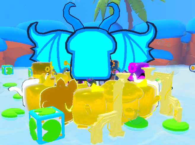 RJsWorld3's tweet photo. OH--MY--GOLDEN-- NO WAY!! I GOT THE IMPOSSIBLE GIANT BEFORE VARIANT HUGE!!
I thought it was LITERALLY just a buggy glitch!! Variant huges REALLY are more impossible than giants!!
(Anyone asking chance is 1/65.0M) NOW WHO WANTS SOME TOAST?! #LuckyBlockLegends https://t.co/Gi5DOrNgt0