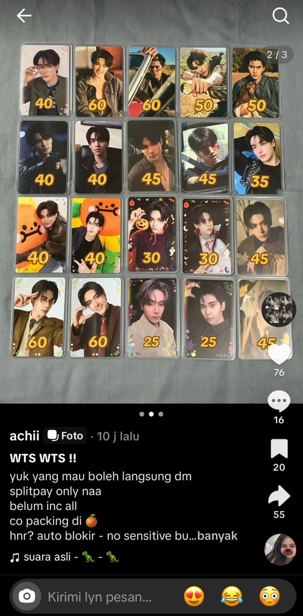 chenrcjb's tweet photo. HELP RT!!!

aku gatau bikin tweet kaya gimana soalnya aku first time kena scam dan jujur aku masih ngawang banget. aku beli joong eoy, aku gatau berapa banyak yang kena sama dia, akun tiktoknya https://t.co/vITm4lji4r, tbh aku minta payment by qris (keteledoran aku sebenernya)😔😔😔