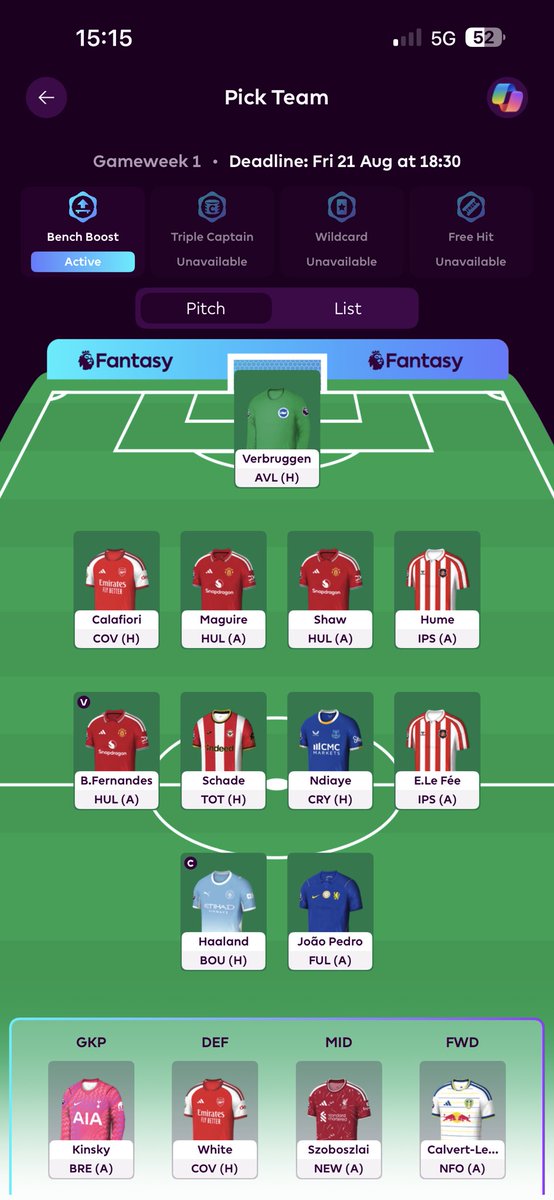 JamieRamsay88's tweet photo. @CharlieVantFPL What do you think? https://t.co/3Bt1OhJLHi