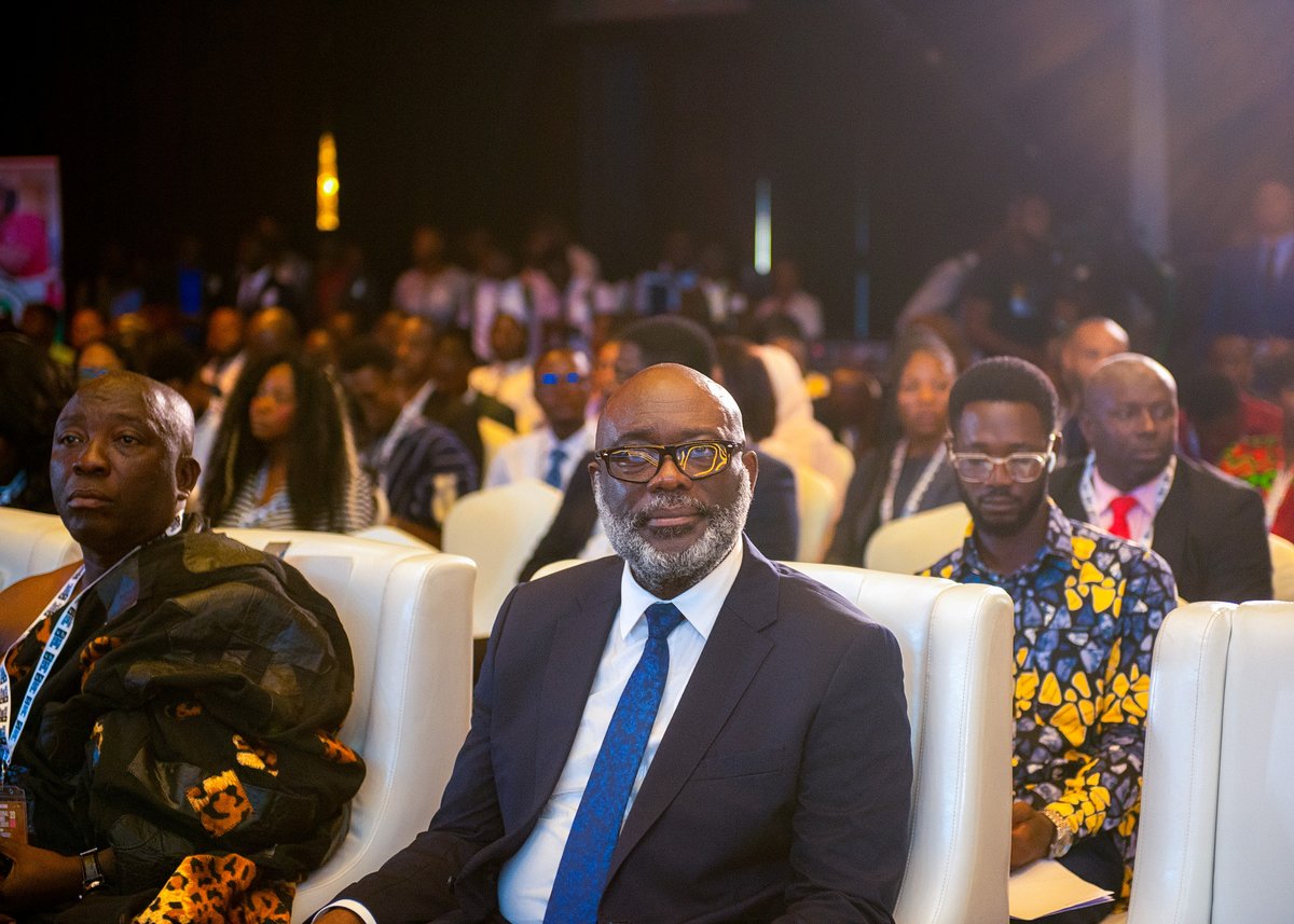 MineralsFundGH's tweet photo. At the National Mining Dialogue 2026, MIIF’s Chief Technical & Operations Officer, Mr.Kwabena Barning called for Ghana’s minerals to create lasting value through local participation, responsible mining, stronger businesses and sustainable investment.
#MIIF #NationalMiningDialogue https://t.co/PZbKLxePd4